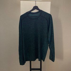 lululemon Metal Vent Long Sleeve Green/Black